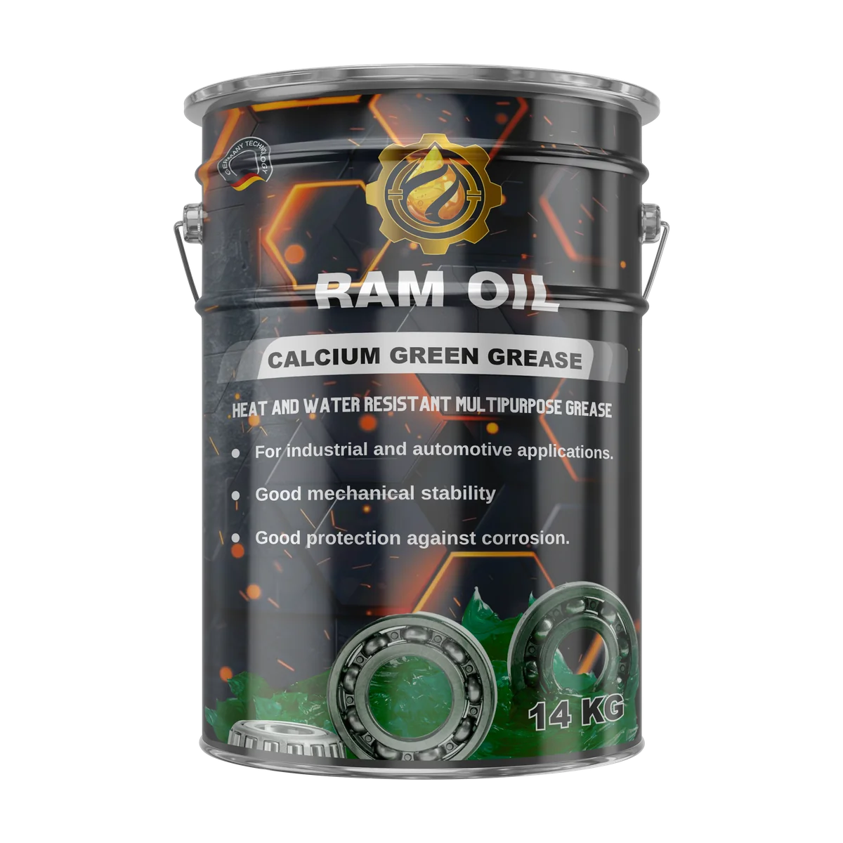 Green Rubber Grease
